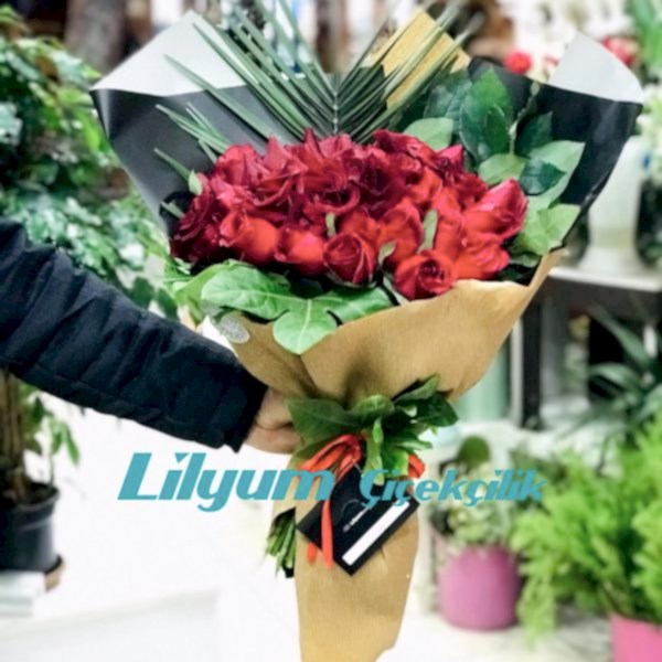 Butik Tasarım Gül buketi Resim 1